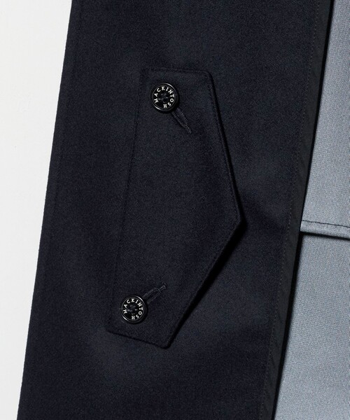 Mackintosh(マッキントッシュ)の「【別注】<MACKINTOSH>HUMBIE SL ハンビー スリム/ステンカラーコート(ステンカラーコート・メンズ・ネイビー・40/38/36)」の14枚目の写真