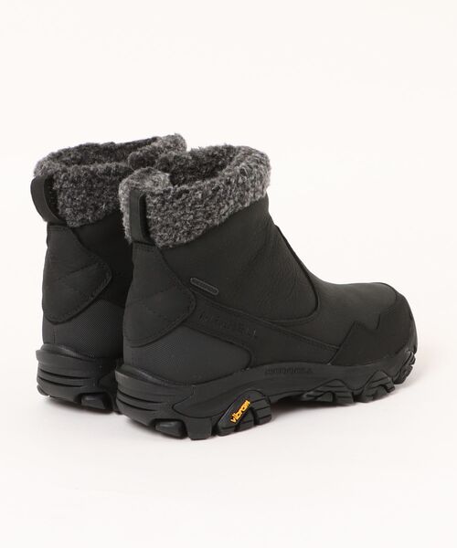 MERRELL(メレル)の「THERMO MID ZIP WP【防水透湿/積寒地対応/保温】レディースウィンターブーツ(コールドパック3サーモミッドZIPWP)(ブーツ・レディース・ブラック・23.0cm/24.0cm/25.0cm)」の2枚目の写真