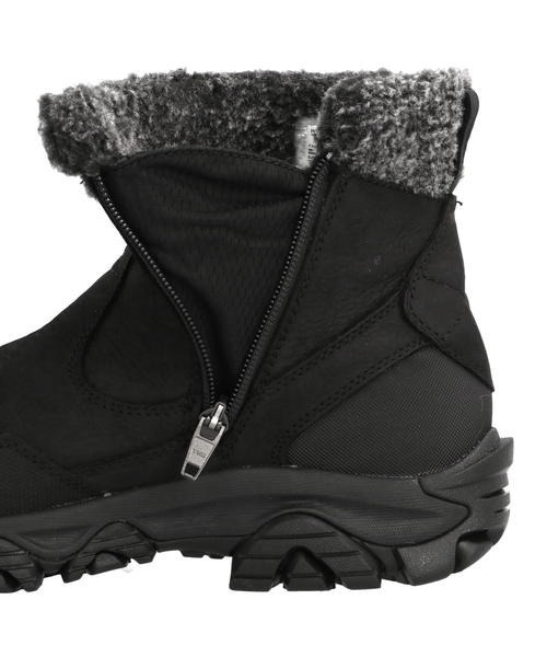 MERRELL(メレル)の「THERMO MID ZIP WP【防水透湿/積寒地対応/保温】レディースウィンターブーツ(コールドパック3サーモミッドZIPWP)(ブーツ・レディース・ブラック・23.0cm/24.0cm/25.0cm)」の4枚目の写真