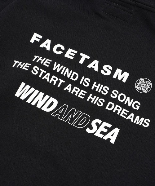 FACETASM（ファセッタズム）の「FACETASM × WDS DRAM HOODIE（パーカー・メンズ・ブラック・S/M）」の3枚目の写真