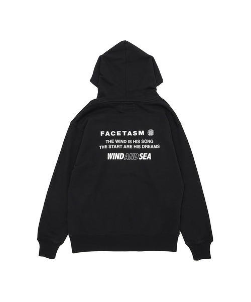 FACETASM（ファセッタズム）の「FACETASM × WDS DRAM HOODIE（パーカー・メンズ・ブラック・S/M）」の4枚目の写真