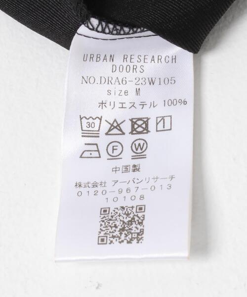 URBAN RESEARCH DOORS(アーバンリサーチドアーズ)の「スキッパーチュニックシャツ(シャツ/ブラウス・レディース・ブラック/ブラウン・MEDIUM)」の11枚目の写真