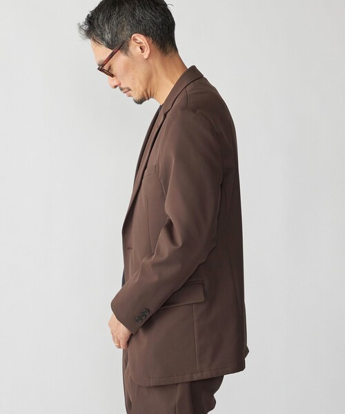SHIPS(シップス)の「SHIPS:〈洗濯機可能〉ヒート エナジー(R) ジャケット (セットアップ対応)(テーラードジャケット・メンズ・ダークグレー/ブラウン/ネイビー・SMALL/MEDIUM/LARGE)」の17枚目の写真