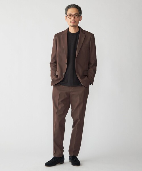 SHIPS(シップス)の「SHIPS:〈洗濯機可能〉ヒート エナジー(R) ジャケット (セットアップ対応)(テーラードジャケット・メンズ・ダークグレー/ブラウン/ネイビー・SMALL/MEDIUM/LARGE)」の20枚目の写真