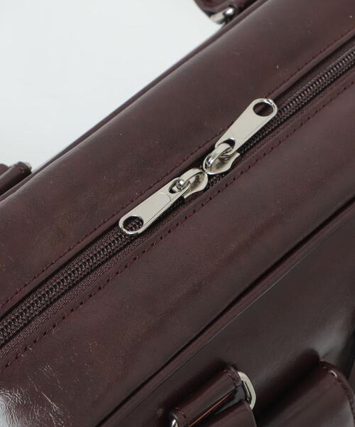 WEGO(ウィゴー)の「WEGO/チャーム付きスクエアボストンバッグ(ショルダーバッグ・レディース・ベージュ/ブラウン/ブラック/ライトベージュ/ワイン・FREE)」の21枚目の写真