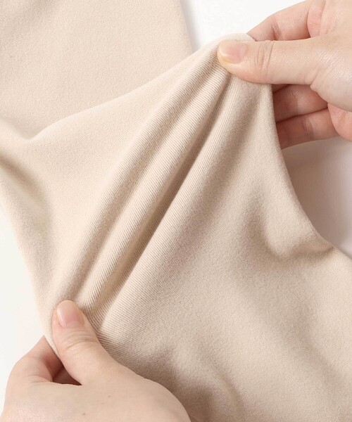 SLAP SLIP（スラップスリップ）の「イチゴネコウサギアニマル裾ボア切り替えレギンス(80~120cm)（レギンス/スパッツ・キッズ・オフホワイト/ピンク/ネイビー・100cm/90cm/80ｃｍ/110cm/120cm）」の12枚目の写真