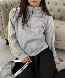 mebole（メボレ）の「リボン刺繍トラックジャケット（ブルゾン）」