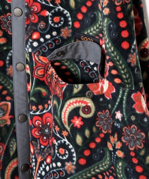 チャイハネ（チャイハネ）の「【チャイハネ】Amina×grn パタフリMEN'Sジャケット（その他アウター・メンズ・ブルー/ベージュ/ブラック・FREE）」の8枚目の写真