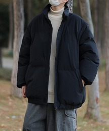 TOBEE（トゥビー）の「【TOBEE】パデッド ボリューム ヒート ジャケット【袖取り外し可能】（ダウンジャケット/コート）」