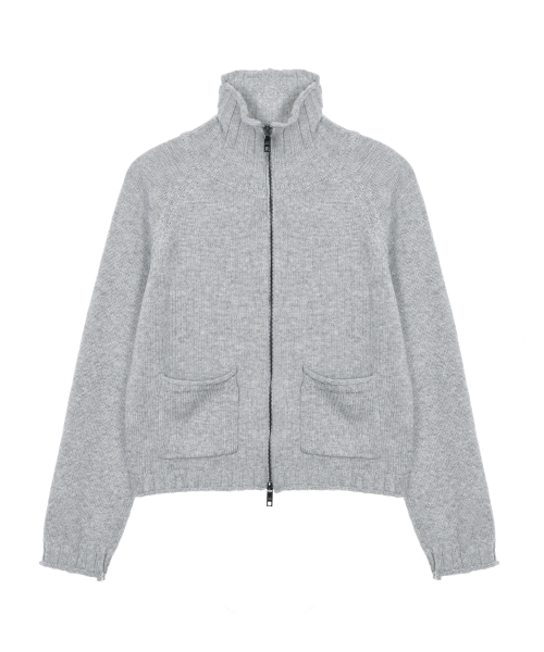 NICK&NICOLE(ニックアンドニコール)の「NICOLE JAQUARD KNIT CARDIGAN_2COLOR(カーディガン/ボレロ・レディース・その他・FREE/Grey/BLACK)」の6枚目の写真