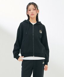 CHASECULT（チェイスカルト）の「レディースポイント刺繍フードジップアップ-DARG4361B03（パーカー）」