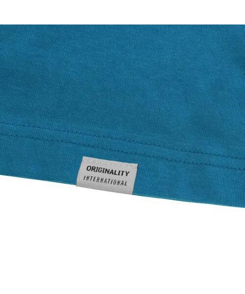 F.ILLUMINATE(フィルミネイト)の「オーバーサイズファージロゴTシャツ-ブルー(Tシャツ/カットソー・レディース・その他・X-LARGE/MEDIUM/LARGE)」の3枚目の写真