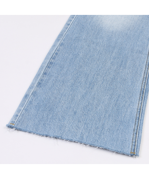 LAP(ラップ)の「フロントポケットウォッシングカットセミブーツカットパンツ AR2DP564(デニムパンツ・レディース・スカイブルー・SMALL/MEDIUM)」の5枚目の写真