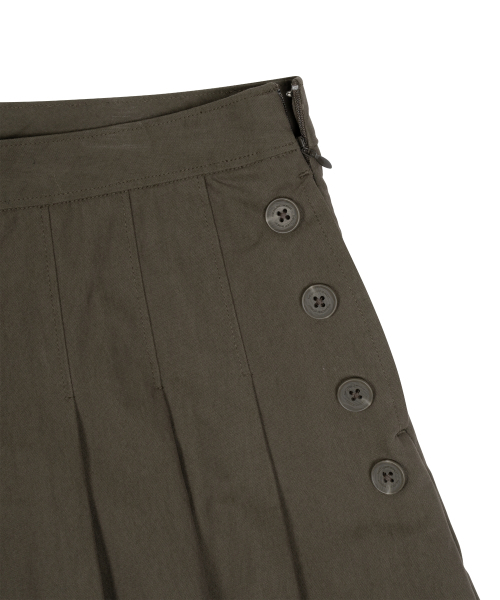THECOLDESTMOMENT(ザコールデストモーメント)の「TCM skirt layered pants (brown)(その他パンツ・レディース・その他・SMALL/MEDIUM)」の8枚目の写真