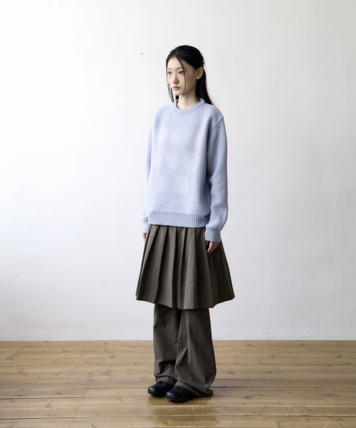 THECOLDESTMOMENT(ザコールデストモーメント)の「TCM skirt layered pants (brown)(その他パンツ・レディース・その他・SMALL/MEDIUM)」の6枚目の写真