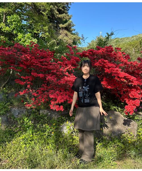 THECOLDESTMOMENT(ザコールデストモーメント)の「TCM skirt layered pants (brown)(その他パンツ・レディース・その他・SMALL/MEDIUM)」の4枚目の写真
