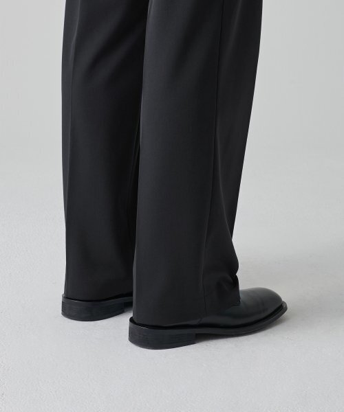 MUSINSA STANDARD（ムシンサスタンダード）の「リバースツージョーセミバルーン隠しバンディングスラックス[ダークグレー]（スラックス・メンズ・その他・40/42/26/27/28）」の8枚目の写真