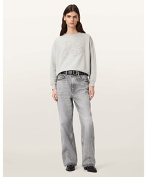 BLAKE WIDE LEG DENIM JEANS | BLAKE ワイド レッグ デニム ジーンズ
