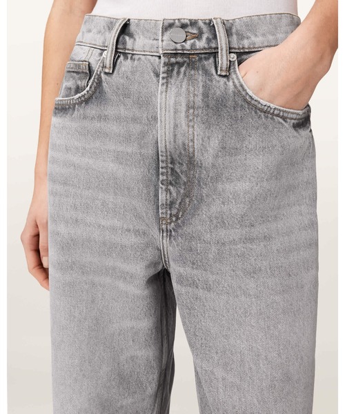ALLSAINTS(オールセインツ)の「BLAKE WIDE LEG DENIM JEANS | BLAKE ワイド レッグ デニム ジーンズ(デニムパンツ・レディース・グレー系その他・24/25/26/27)」の5枚目の写真