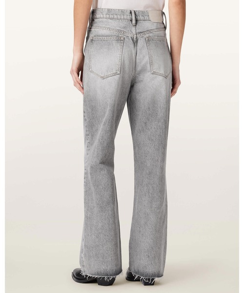 ALLSAINTS(オールセインツ)の「BLAKE WIDE LEG DENIM JEANS | BLAKE ワイド レッグ デニム ジーンズ(デニムパンツ・レディース・グレー系その他・24/25/26/27)」の6枚目の写真
