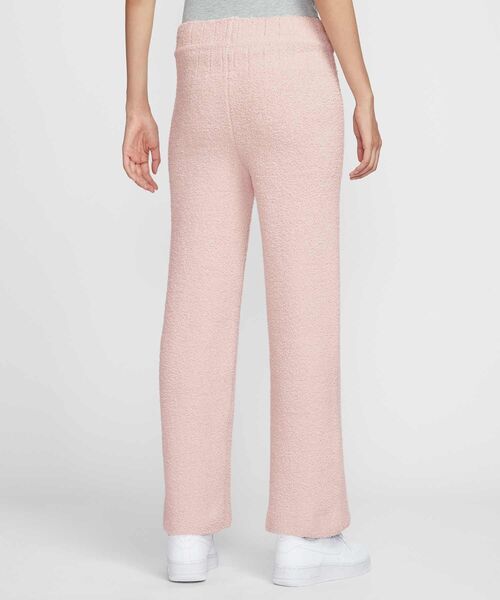NIKE(ナイキ)の「ナイキ スポーツウェア フェニックス コージー ブークレ ウィメンズ スリム ニット パンツ / Nike Sportswear Phoenix Cozy Boucle Women's Slim Knit Pants HV2767-667 Silt Red(その他パンツ・レディース・ピンク系その他2・XS/M/S/L/XL)」の2枚目の写真