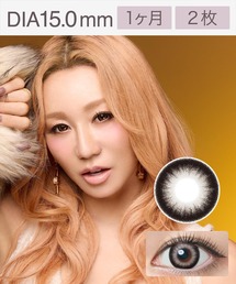 loveil（ラヴェール）の「loveil Monthly ギルティウインク（2枚入り）（コンタクトレンズ・カラコン）」