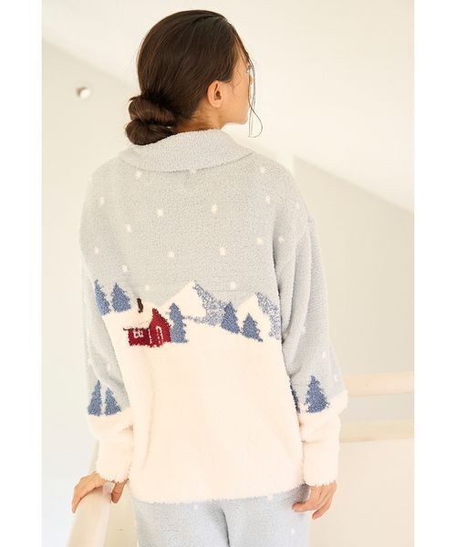 HOLIDAY】スキーベアジャガードカーディガン（ルームウェア/パジャマ