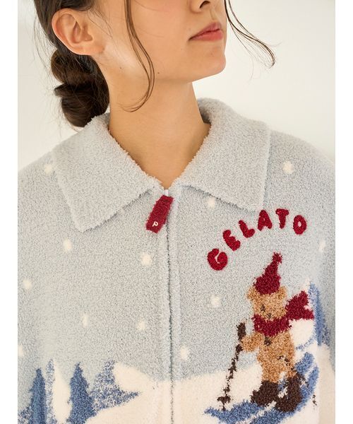 gelato pique（ジェラートピケ）の「【HOLIDAY】スキーベアジャガード