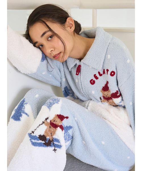 gelato pique（ジェラートピケ）の「【HOLIDAY】スキーベアジャガード