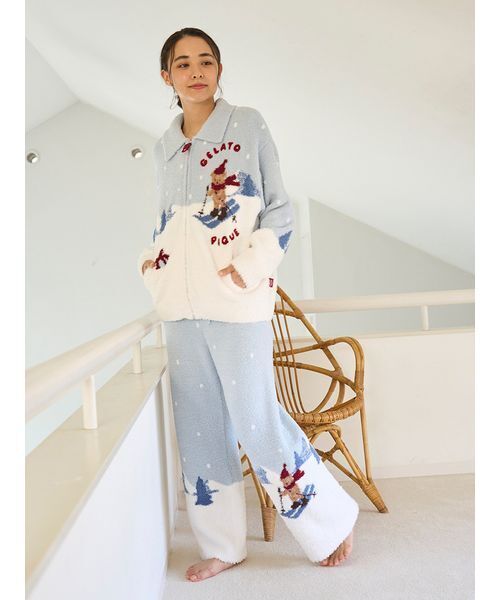 gelato pique（ジェラートピケ）の「【HOLIDAY】スキーベアジャガード