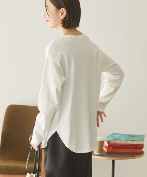 AMERICAN HOLIC（アメリカンホリック）の「アソートラウンドカットロンT（Tシャツ/カットソー・レディース・その他7/イエロー系その他2/オフホワイト/ブラック系その他4/ブラック・L/M）」の16枚目の写真