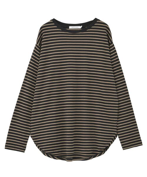 AMERICAN HOLIC（アメリカンホリック）の「アソートラウンドカットロンT（Tシャツ/カットソー・レディース・その他7/イエロー系その他2/オフホワイト/ブラック系その他4/ブラック・L/M）」の17枚目の写真