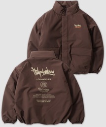 Philip Lumbang/フィリップ・ランバン オーバーサイズ 防風 ドローコード パファージャケット パデッドジャケット ファイバーダウンジャケット レディース メンズ