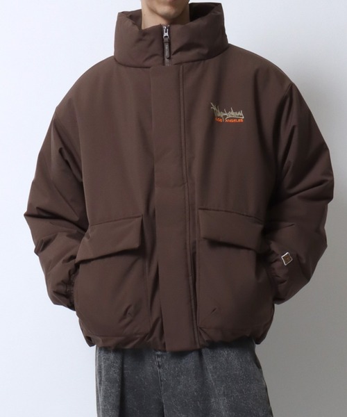 Philip Lumbang（フィリップランバン）の「Philip Lumbang/フィリップ・ランバン オーバーサイズ 防風 ドローコード パファージャケット パデッドジャケット ファイバーダウンジャケット レディース メンズ（ダウンジャケット/コート・メンズ・ブラック/チャコール/ブラウン・M/L/XL）」の16枚目の写真