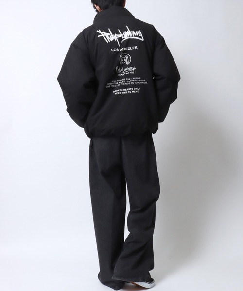 Philip Lumbang（フィリップランバン）の「Philip Lumbang/フィリップ・ランバン オーバーサイズ 防風 ドローコード パファージャケット パデッドジャケット ファイバーダウンジャケット レディース メンズ（ダウンジャケット/コート・メンズ・ブラック/チャコール/ブラウン・M/L/XL）」の8枚目の写真