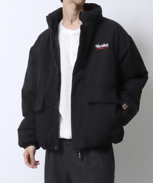 Philip Lumbang（フィリップランバン）の「Philip Lumbang/フィリップ・ランバン オーバーサイズ 防風 ドローコード パファージャケット パデッドジャケット ファイバーダウンジャケット レディース メンズ（ダウンジャケット/コート・メンズ・ブラック/チャコール/ブラウン・M/L/XL）」の14枚目の写真