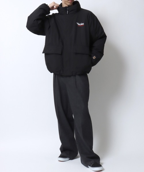 Philip Lumbang（フィリップランバン）の「Philip Lumbang/フィリップ・ランバン オーバーサイズ 防風 ドローコード パファージャケット パデッドジャケット ファイバーダウンジャケット レディース メンズ（ダウンジャケット/コート・メンズ・ブラック/チャコール/ブラウン・M/L/XL）」の15枚目の写真