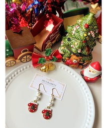 【MUURABBTI】クリスマス手袋ピアス(MA)