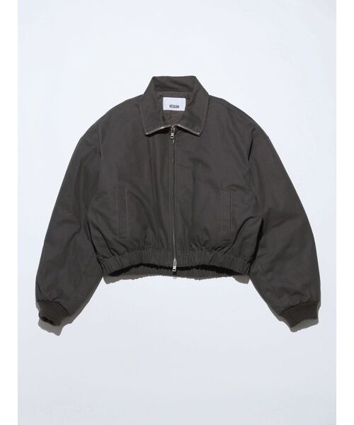 VEQUM(VEQUM)の「【VEQUM】PUFFER BLOUSON(ブルゾン・レディース・ベージュ/レッド/グレー・FREE)」の4枚目の写真