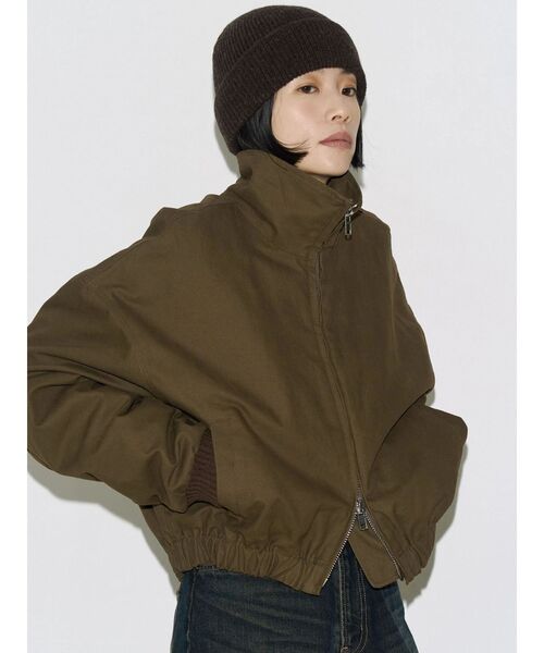 VEQUM（VEQUM）の「【VEQUM】PUFFER BLOUSON（ブルゾン・レディース・ベージュ/レッド/グレー・FREE）」の9枚目の写真