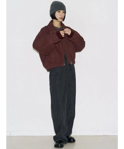 VEQUM（VEQUM）の「【VEQUM】PUFFER BLOUSON（ブルゾン・レディース・ベージュ/レッド/グレー・FREE）」の18枚目の写真