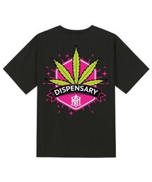 KTB0064 マリファナ 半袖Tシャツ - ブラック