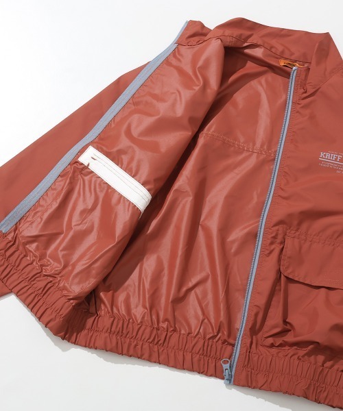 KRIFF MAYER Kid's Collection（クリフメイヤーキッズコレクション）の「【撥水・防汚】ライトテックブルゾン（ブルゾン・キッズ・ナチュラル/チャコール/レッド/オリーブ・120/130/140/150/160/170）」の10枚目の写真