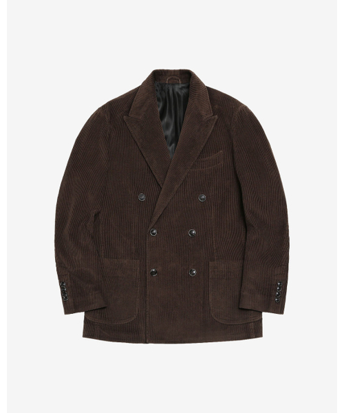 sortie(ソルティ)の「6B Corduroy Washed Double Jacket (Brown)(テーラードジャケット・メンズ・その他・X-LARGE/MEDIUM/LARGE)」の1枚目の写真