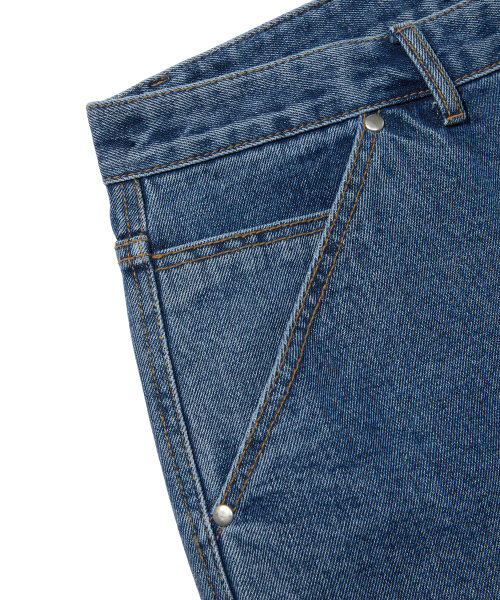 suade（スエード）の「CARPENTER DENIM SHORTS [BLUE]（その他パンツ・レディース・その他・LARGE/MEDIUM/SMALL）」の12枚目の写真