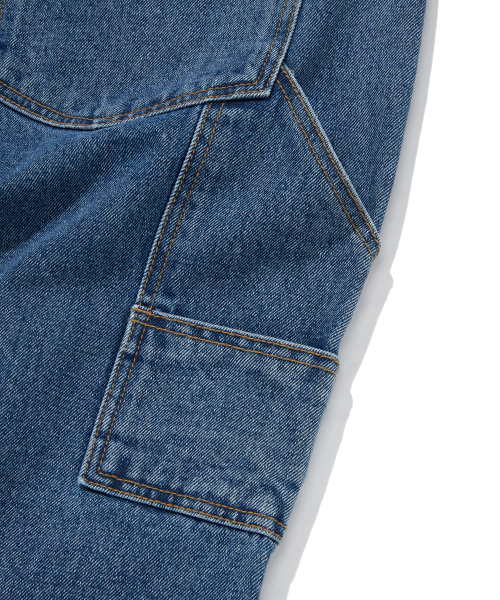 suade（スエード）の「CARPENTER DENIM SHORTS [BLUE]（その他パンツ・レディース・その他・LARGE/MEDIUM/SMALL）」の4枚目の写真