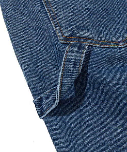 suade（スエード）の「CARPENTER DENIM SHORTS [BLUE]（その他パンツ・レディース・その他・LARGE/MEDIUM/SMALL）」の3枚目の写真