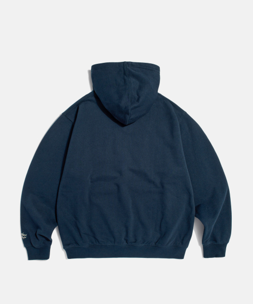 ESPIONAGE（エスピオナジ）の「NY Skeletons Heavyweight Hoodie Navy（パーカー・レディース・その他・MEDIUM/LARGE/X-LARGE）」の2枚目の写真