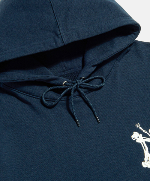 ESPIONAGE（エスピオナジ）の「NY Skeletons Heavyweight Hoodie Navy（パーカー・レディース・その他・MEDIUM/LARGE/X-LARGE）」の3枚目の写真