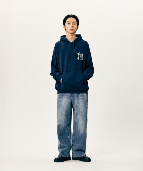 ESPIONAGE（エスピオナジ）の「NY Skeletons Heavyweight Hoodie Navy（パーカー・レディース・その他・MEDIUM/LARGE/X-LARGE）」の9枚目の写真
